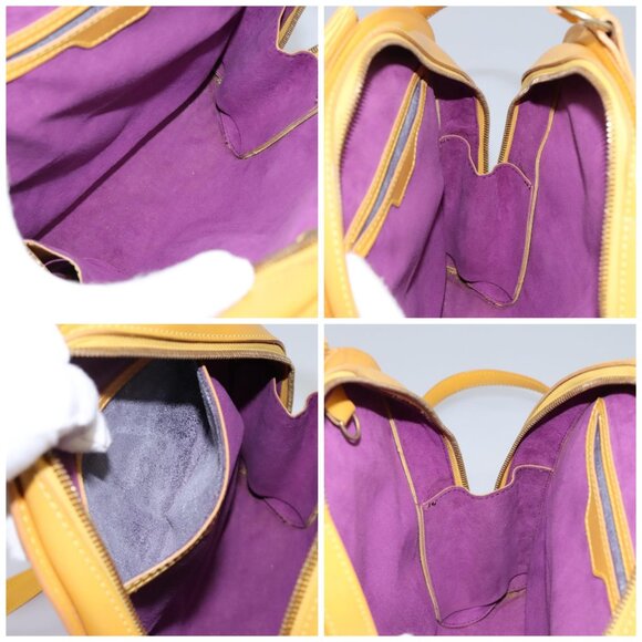 LOUIS VUITTON Epi Mabillon Backpack Yellow - Picture 13 of 15